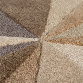 Бежов вълнен килим 160x230 cm Reverie – Flair Rugs