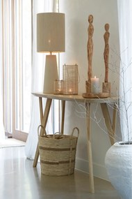 Конзолна маса от масивно манго в естествен цвят 44x160 cm Quenza – Light &amp; Living
