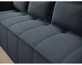 Син шенилов сгъваем/с място за съхранение диван 242 cm Weltton – ELTAP