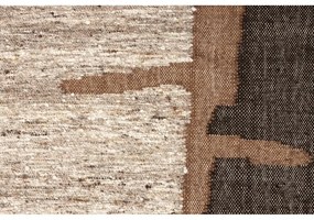 Кафяв вълнен килим 160x230 cm Briton – Dutchbone