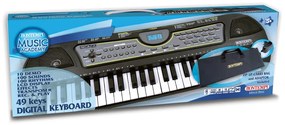 Bontempi - Синтезатор с 49 клавиша, с чанта и адаптор