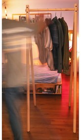 Закачалка за дрехи от борова дървесина в естествен цвят Hongi - Karup Design