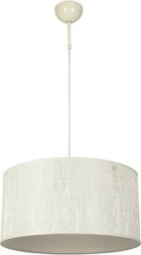 Пендел САРАЙ КРЕМ - цилиндър ø400, h=200, крем, 1xE27