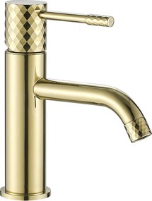 Смесител за мивка Rea Lungo Diamond Gold