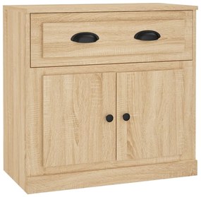 816427 vidaXL Сайдборд, дъб сонома, 70x35,5x67,5 см, инженерно дърво