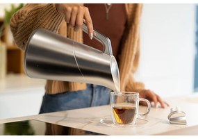 Термос в матово сребрист цвят 1 л Soho - Vialli Design