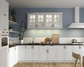 Долен шкаф с две врати и рафт Н 60/87 MICHELLE