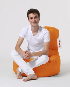 Градински пуф Lina, цвят Оранжев