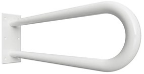 Стенен стоманен парапет за баня 62 cm Handicap U – Sapho