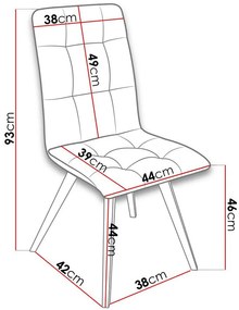 Стол Septic K33 (2) парчета