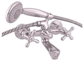 RAV Slezák MK154.5/1 - Комплект за вана със смесител MORAVA, лъскав хром