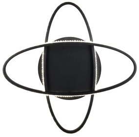 Черна LED светлина за таван Lane - Trio