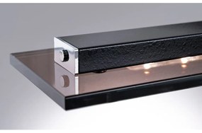 Черно метално LED затъмняващо се висящо осветително тяло Tenso – Fischer &amp; Honsel