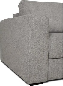 Сив разтегателен диван 238 см Resmo - Scandic