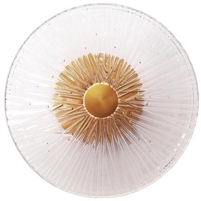 MAXLIGHT W0356 - LED аплик ALLURE LED/5W/230V Ø 28 см златист/прозрачен