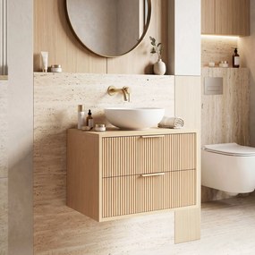 Шкаф за мивка Rea Mono 60cm Beige