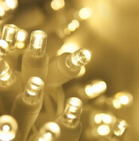 LED коледно външно осветление, топло бяло IP44 500 LED/23m