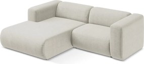 Бежов ъглов диван (ляв ъгъл) Ekahi – Makamii