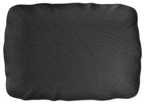 Horecano - Порцеланово плато правоъгълно 24x17см WILLOW BLACK-(HC-56881)