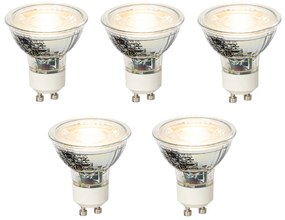 Комплект от 5 димируеми LED крушки GU10 4W 300 lm 2700K