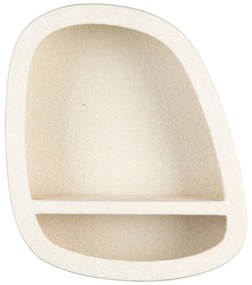 Кремав стенен рафт на няколко нива 23 cm Veda – Dutchbone