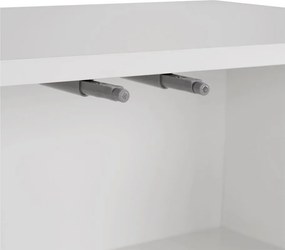 Бял скрин 180x80x45 cm Arlen – Kalune Design