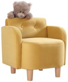 Детско кресло DORY жълто