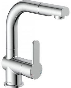 Schütte 79710 - Смесител за мивка с изтеглящ се душ LONDON, хром гланц