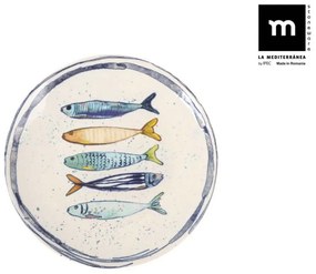 Десертна чиния LA MEDITERRANEA Peixe , 20 cm, порцелан