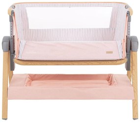 KIKKA BOO Мини кошара - кошче с дървена рамка NANNA PINK WOOD
