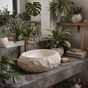 Умивалник за плот Mika Warm Beige