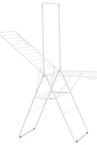 Сушилник за дрехи Brabantia Hangon 1004170, 25 м, 8 закачалки, Заключване за деца, Допълнителен прът, Бял