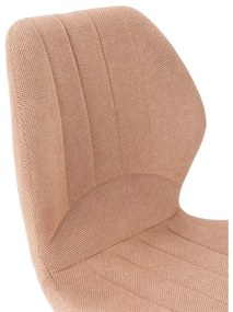 Трапезни столове в комплект от 4 бр. сьомга Milu – Marckeric