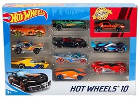 Игра Комплект Превозни Средства Hot Wheels Метал (10 Pcs)