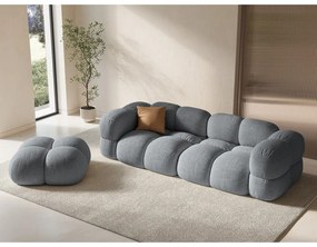 Сив диван 250 cm Loretto – Cosmopolitan Design