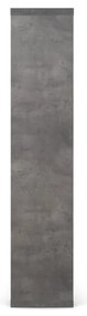 Сива библиотека от декор от бетон 70x159 cm Berlin – TemaHome