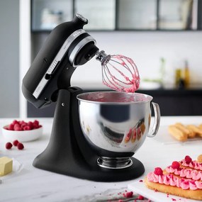 Планетарен миксер KitchenAid Artisan Elegance 5KSM175PSEBK, 300 W, 4.8 л, Direct drive, 10 скорости, Черен мат