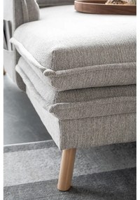 Бежов разтегателен ъглов диван (десен ъгъл/"U" форма) Charming Charlie – Miuform