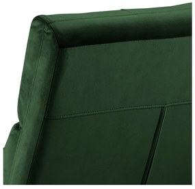 Зелено кадифено кресло Alba – Actona