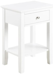 Нощно шкафче LARA бяло