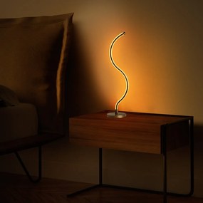 LED настолна лампа в златист цвят (височина 40 cm) Yay – Opviq lights