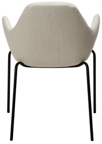 Кремав стол от плат букле Zimmer – DAN-FORM Denmark