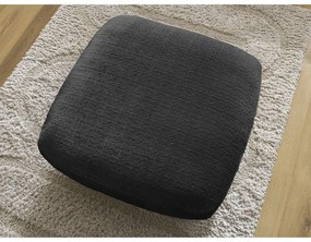 Черна шенилова табуретка Leonore – Bobochic Paris