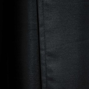 Черно перде от микросатен 140x240 cm Shana – douceur d'intérieur