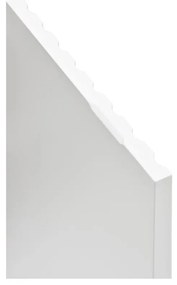 Бял скрин с чекмеджета , ширина 200 cm Doric - Teulat