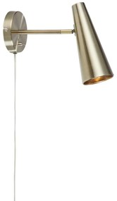 Стенна лампа в златист цвят Peak - Markslöjd