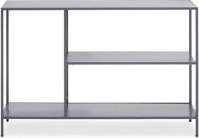 Сива стоманена конзолна маса 30x120 cm Acero – Premier Housewares