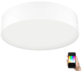 Eglo 900439 - LED RGBW Димируем плафон ROMAO-Z LED/35W/230V бял