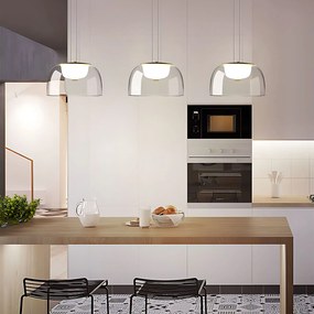 Висяща LED лампа APP1690-1PC B Gold