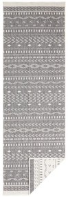 Сив и кремав килим на открито , 350 x 80 cm Kuba - NORTHRUGS